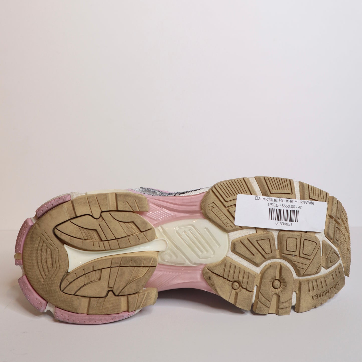 Balenciaga Runner Pink/White