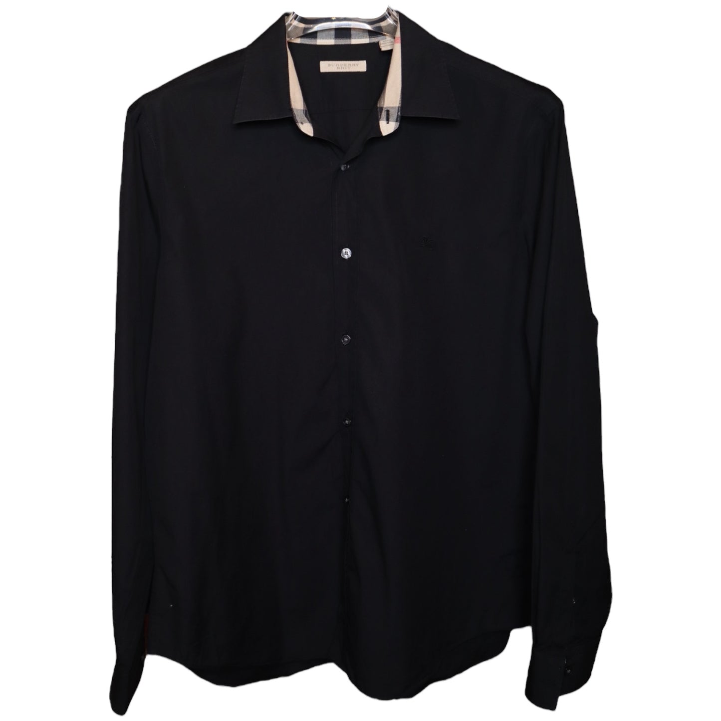 Burberry Black LS Button Up