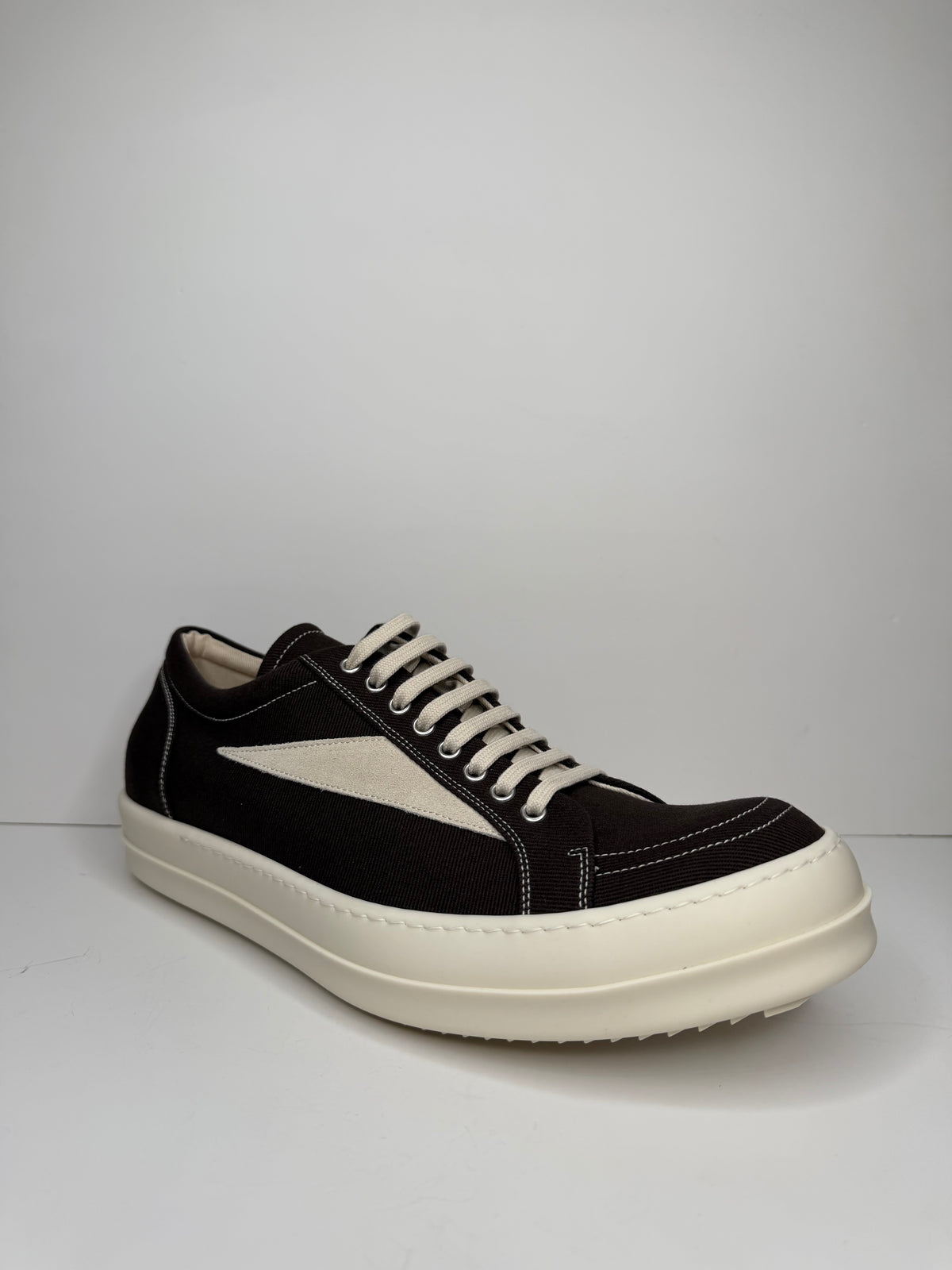 Rick Owens Vintage Low Drkdust/Milk Sneakers