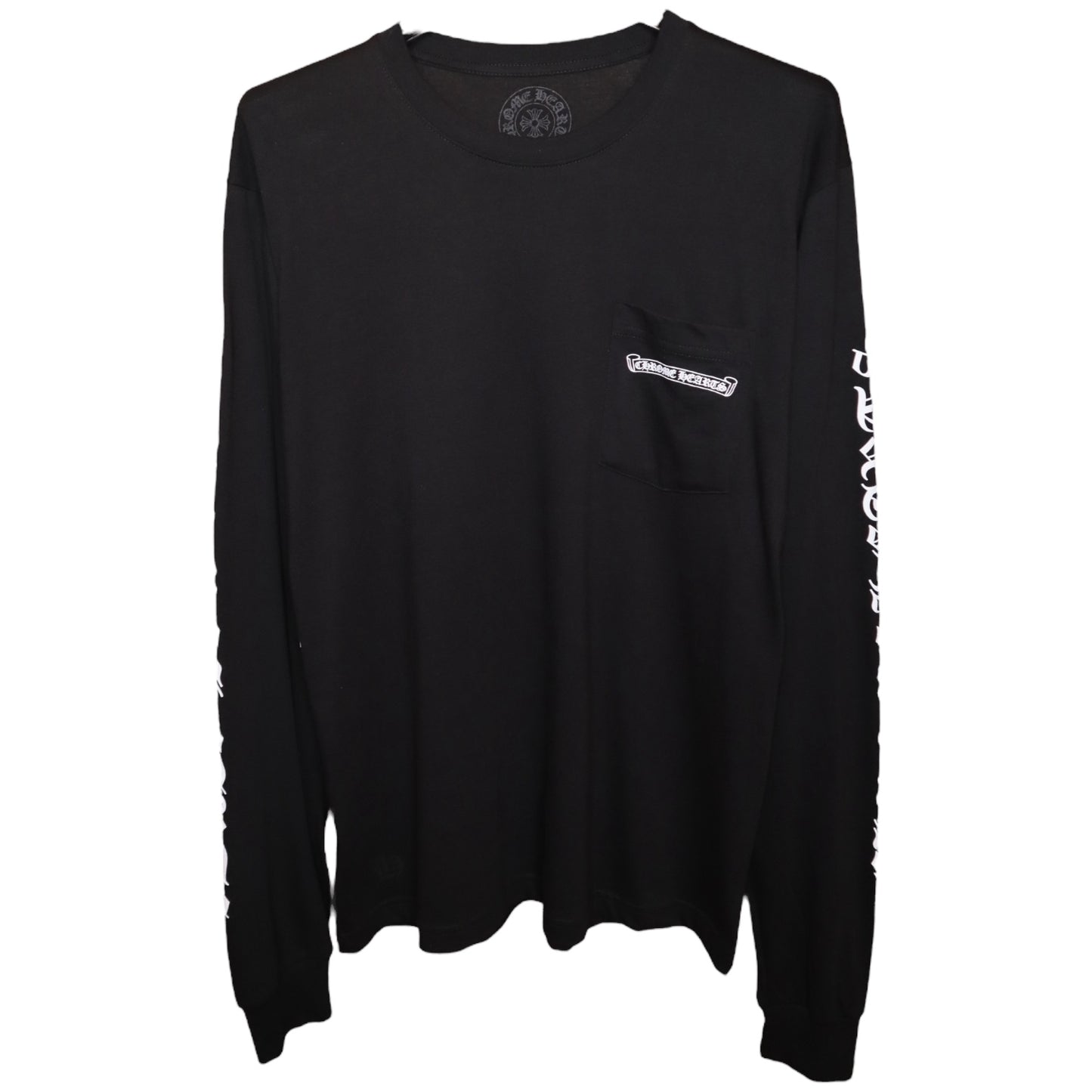 CH Script LS Tee Black