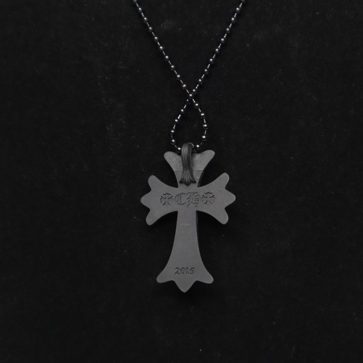 CH Black Silicone Pendant