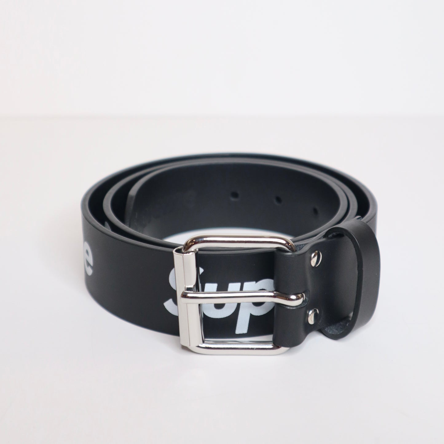 Supreme Repeat Leather Belt