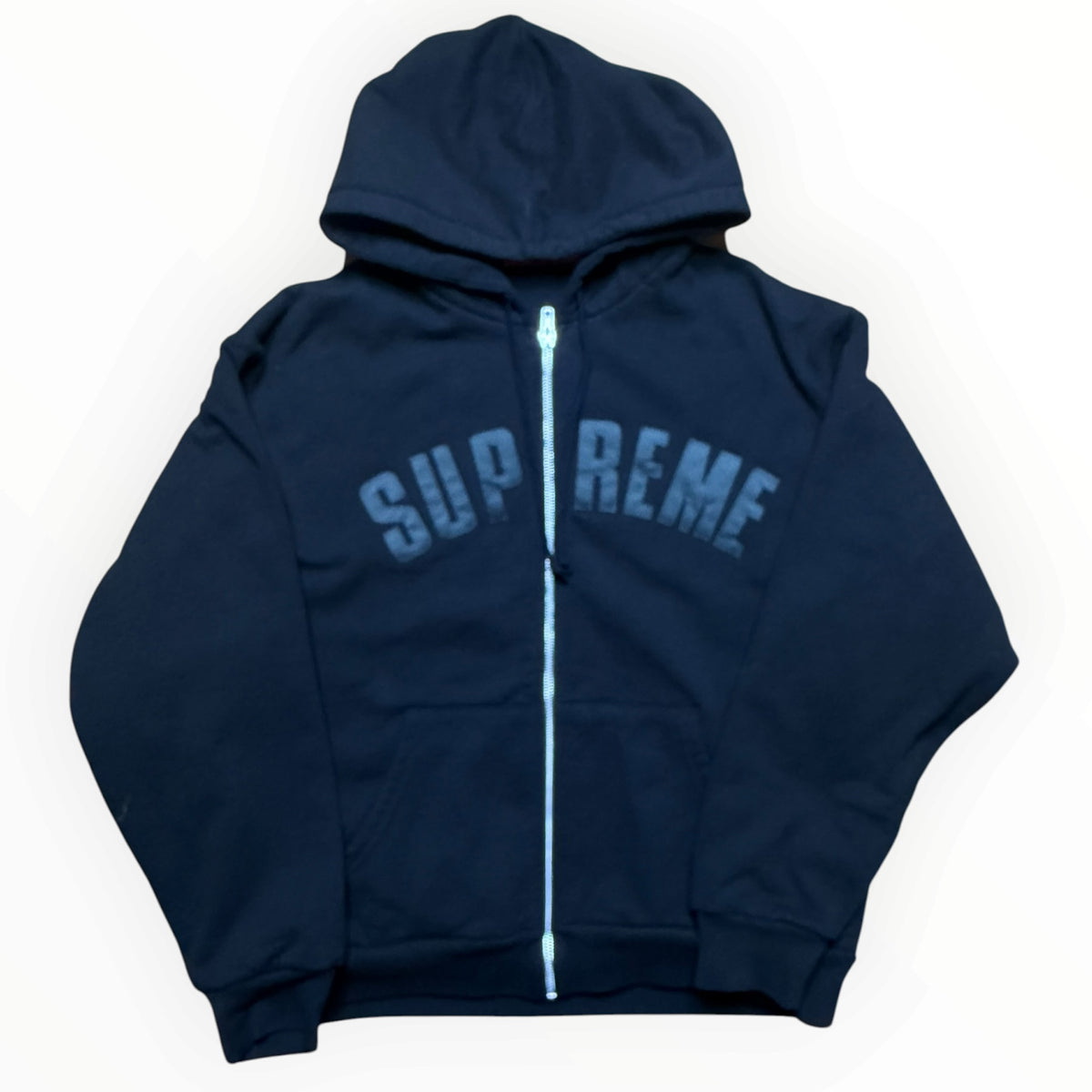 Supreme Arc Thermal Black Zip Hoodie