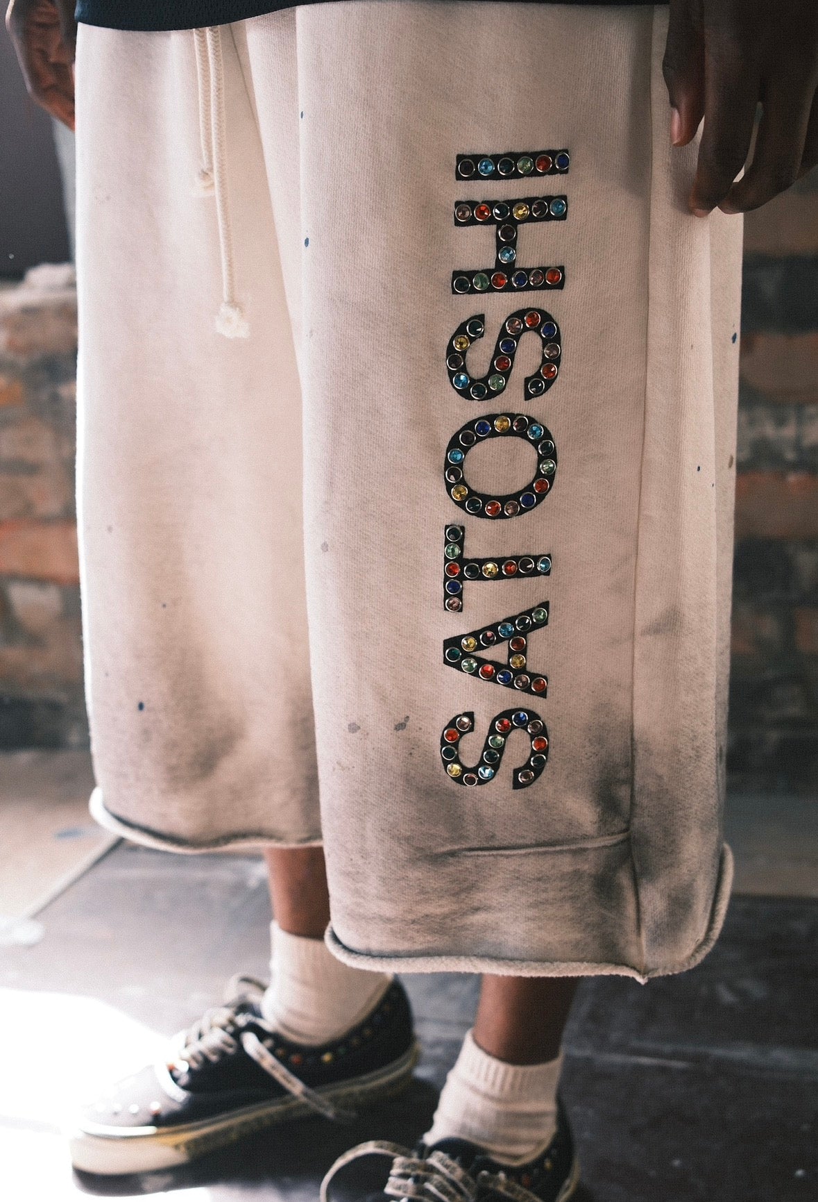 Satoshi Nakamoto Drifter Sweatshorts