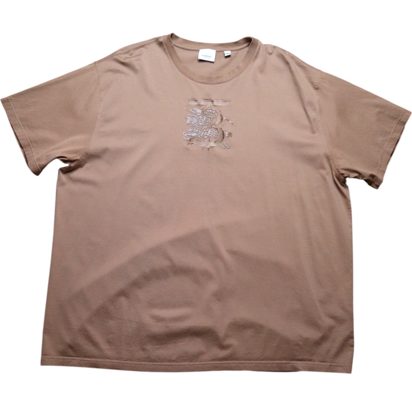 Burberry Logo Tee Tan