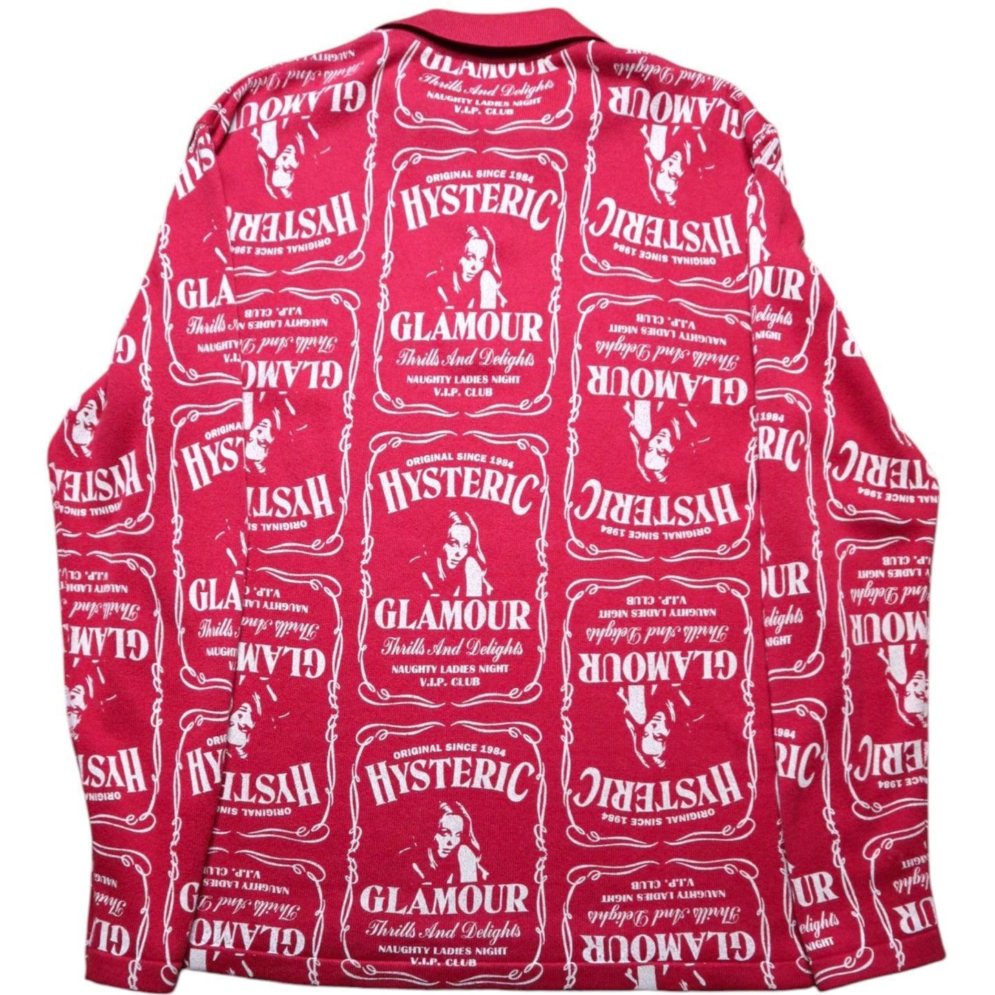 Hysteric Glamous LS Quarter Zip Tee