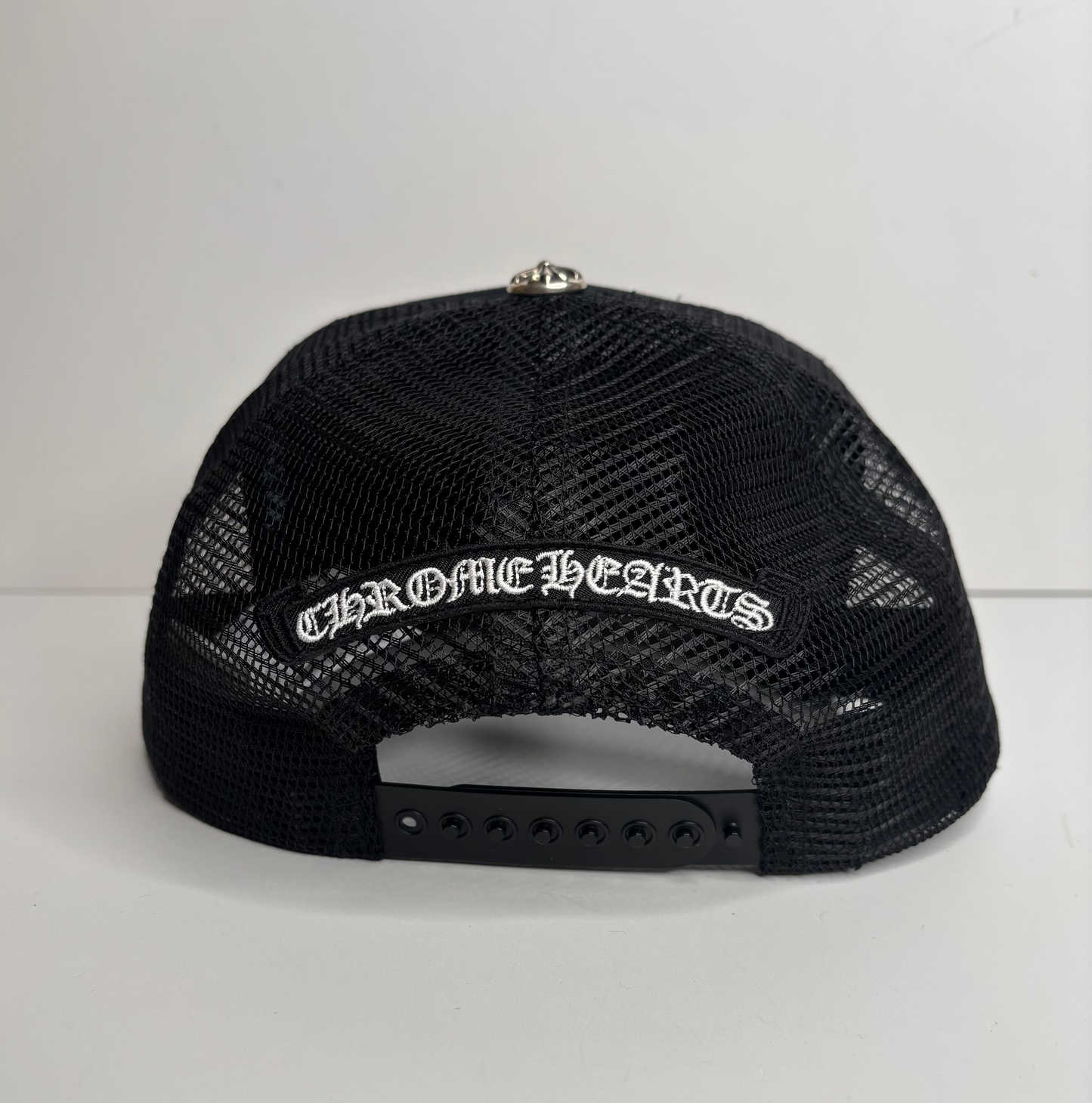 CH Triple Cross Pink Leather Patch Hat