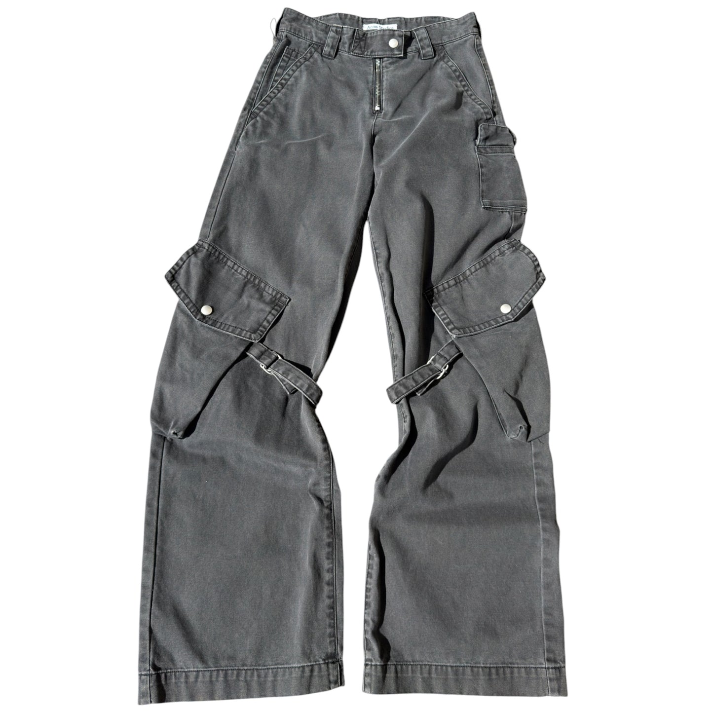 Acne Studios Cargo Black Pants