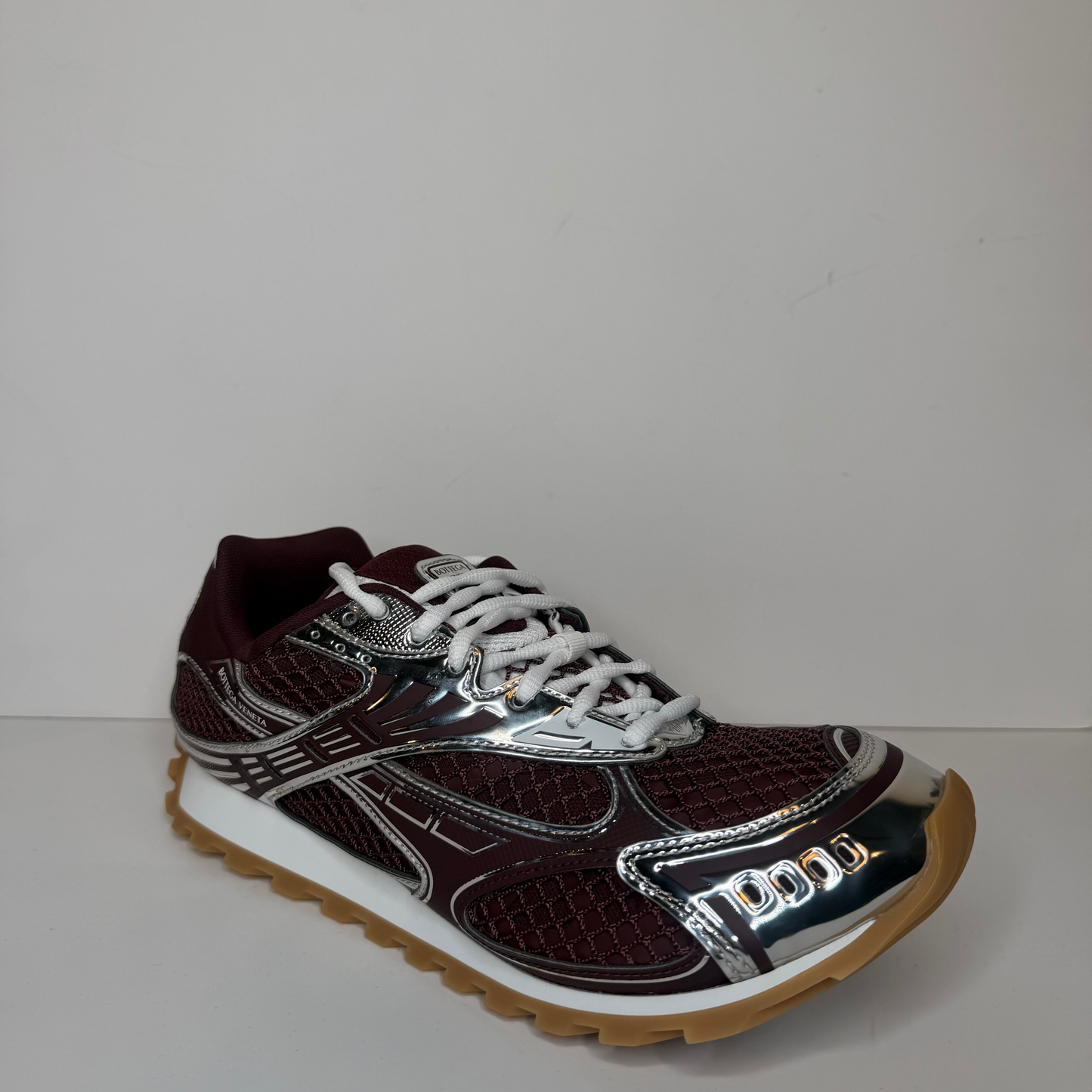 Bottega Veneta Barolo Silver Orbit Sneaker