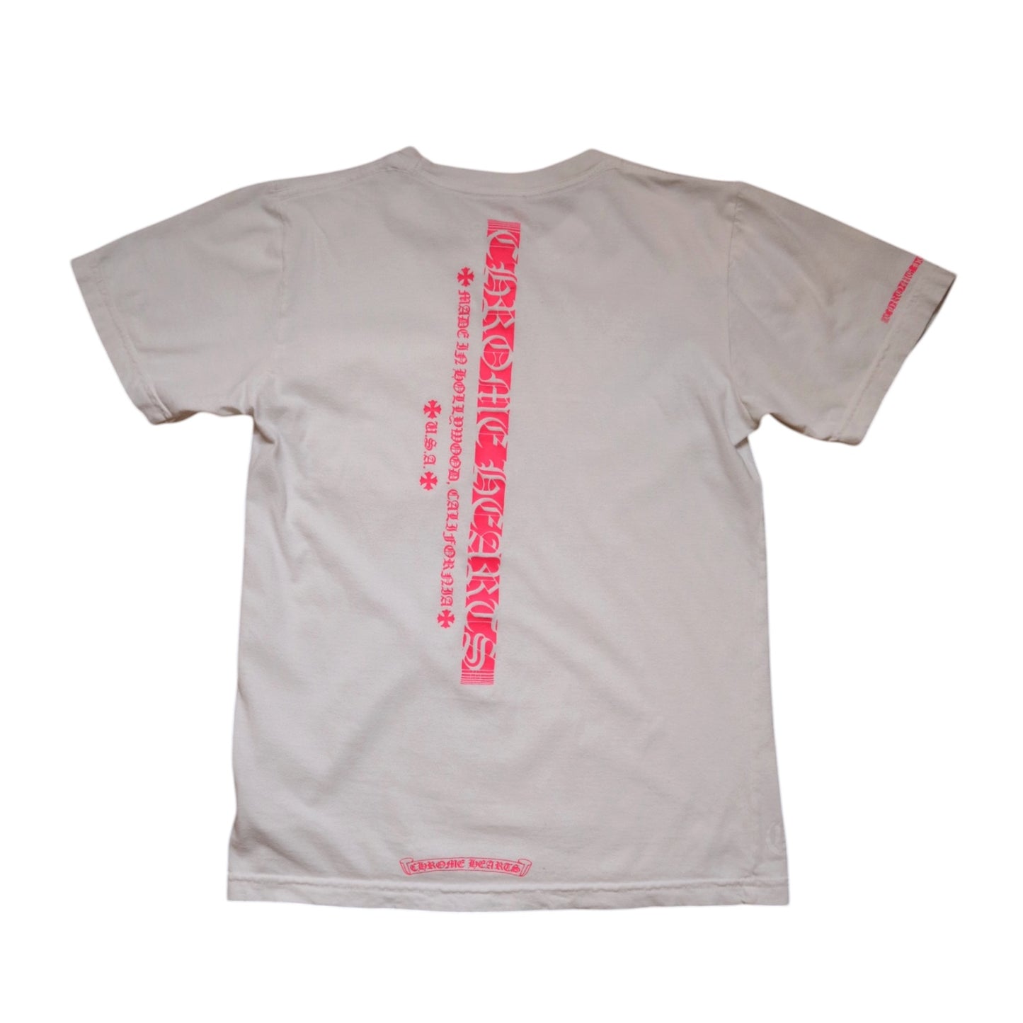 CH Vintage Hot Pink White Tee