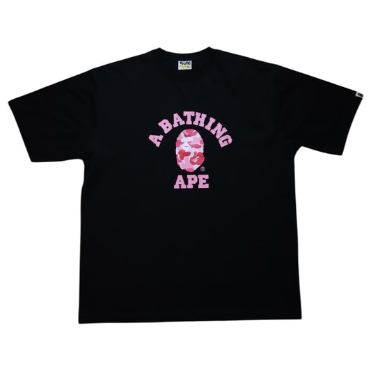Bape College Camo Black/Pink Tee
