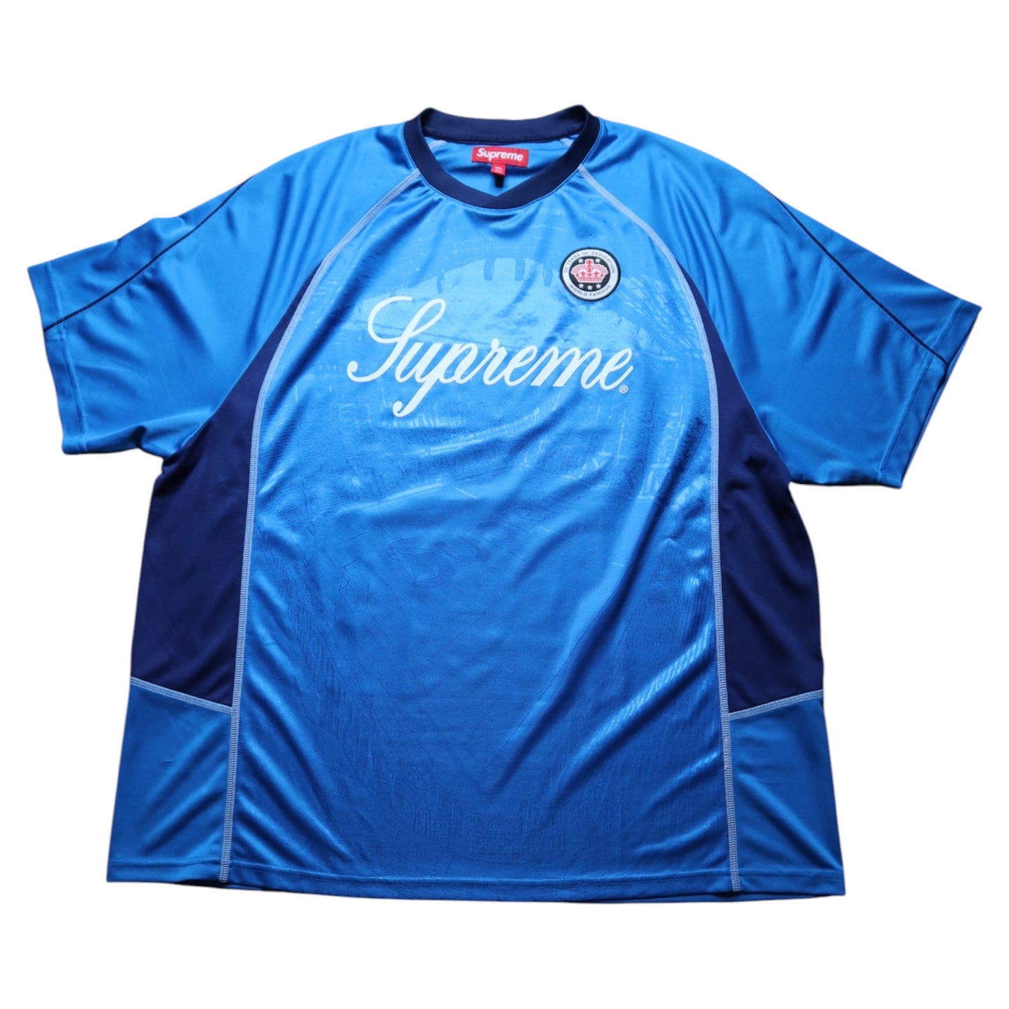 Supreme Jacquard Blue Jersey