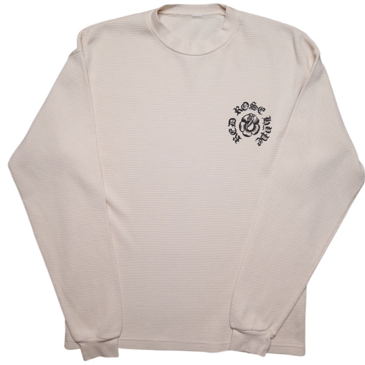 Red Rose Thermal Cream Tee