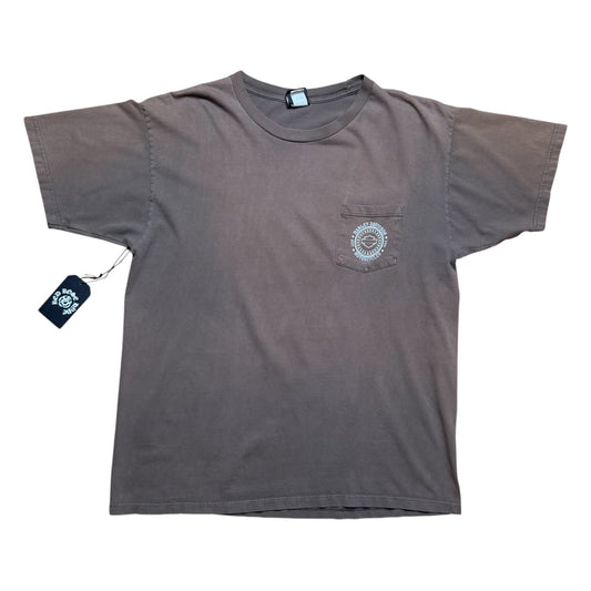 Vintage Harley Davidson Brown Tee