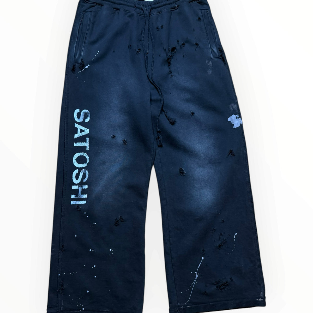 Satoshi Nakamoto Luke Sweatpants Black