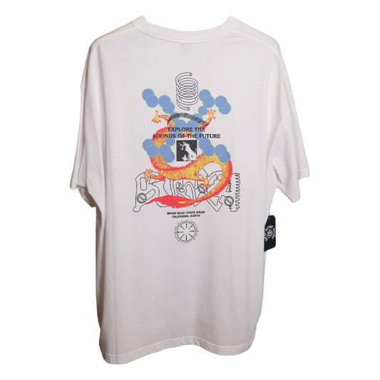 Braindead White Tee