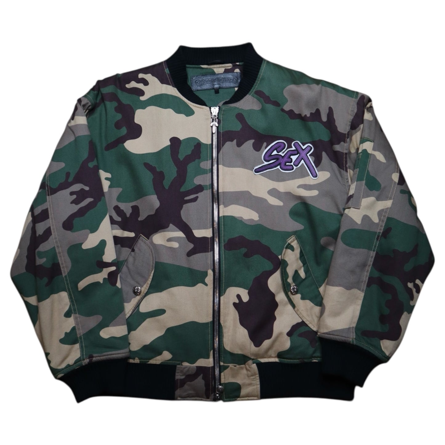 CH Matty Boy Camo Sex Records Bomber Jacket