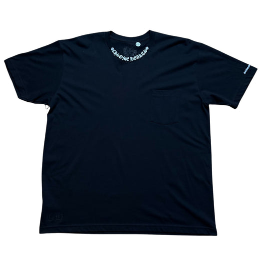 CH Neck Logo Black/White Tee