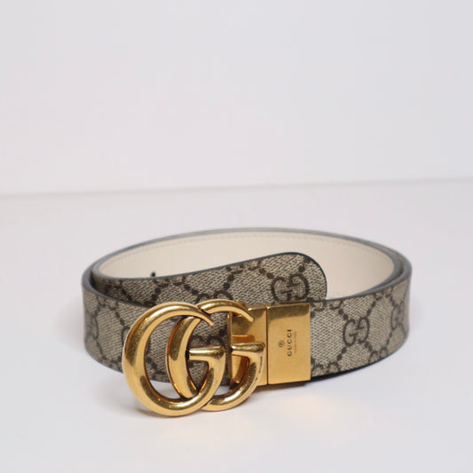 Gucci All Over Belt Size S