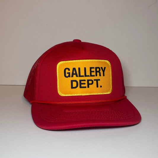 Gallery Dept. Red Souvenir Trucker Hat
