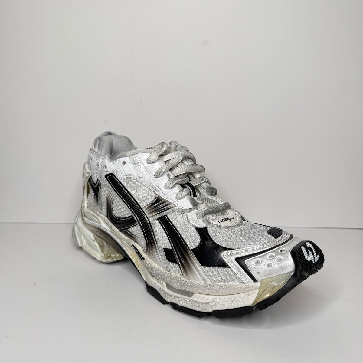 Balenciaga Gradient Runner White/Black