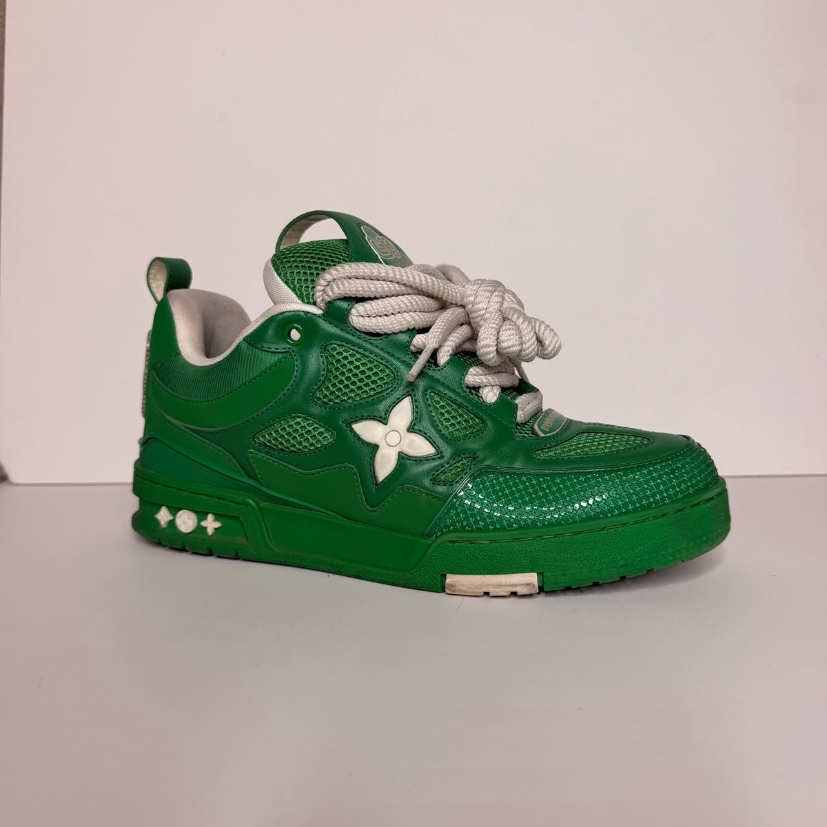 L V Skate Sneaker Green