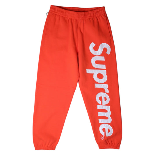 Supreme Satin Applique Sweatpants