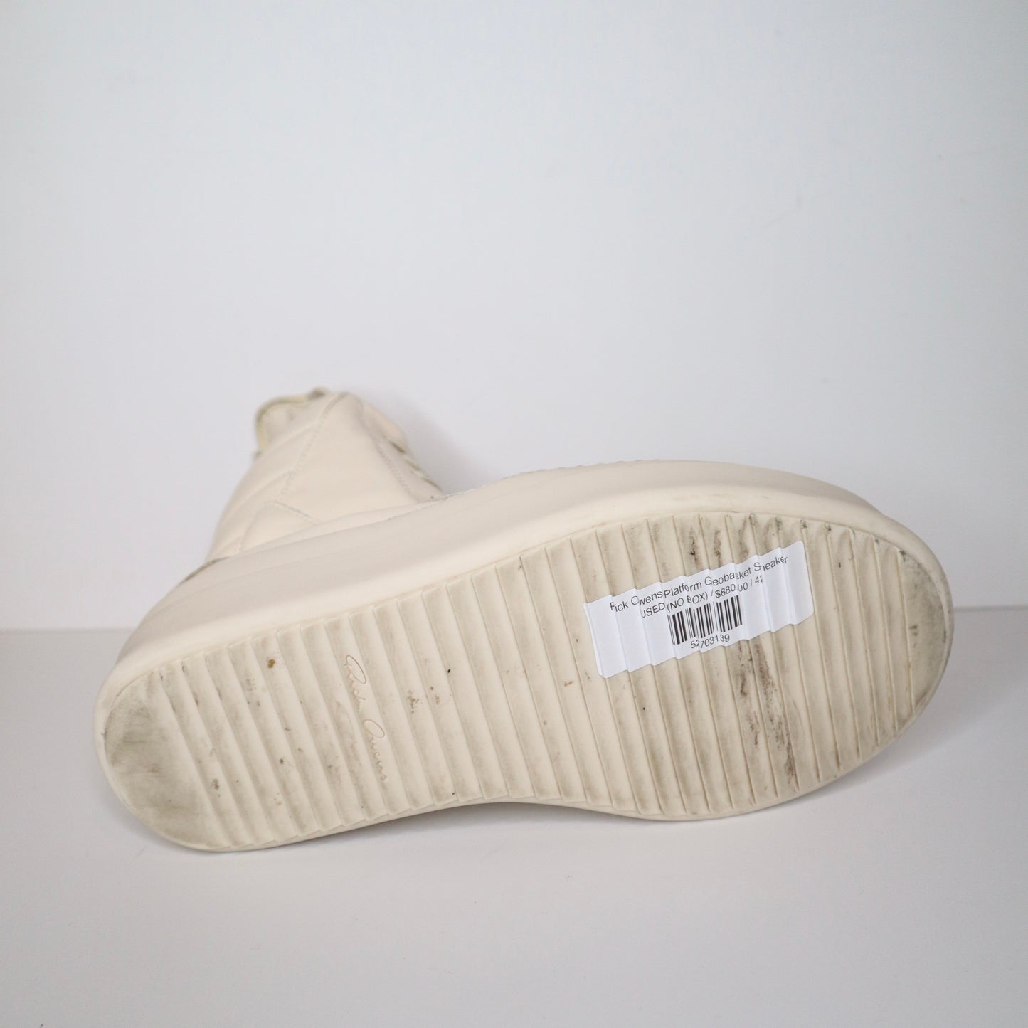 Rick Owens Platform Geobasket Sneaker