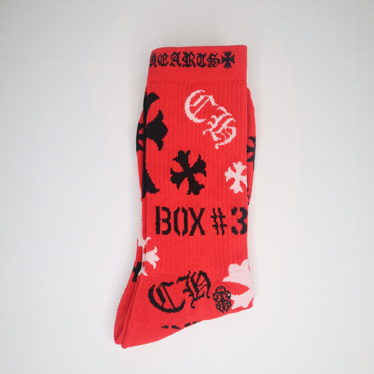 CH Cross Logos Socks Red