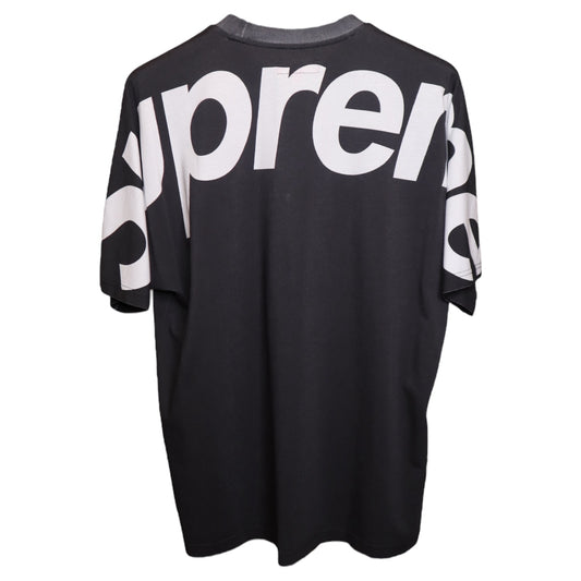 Supreme Split Logo Tee Black