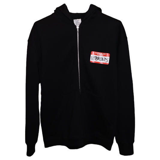 Vetements My Name Zip Up Hoodie