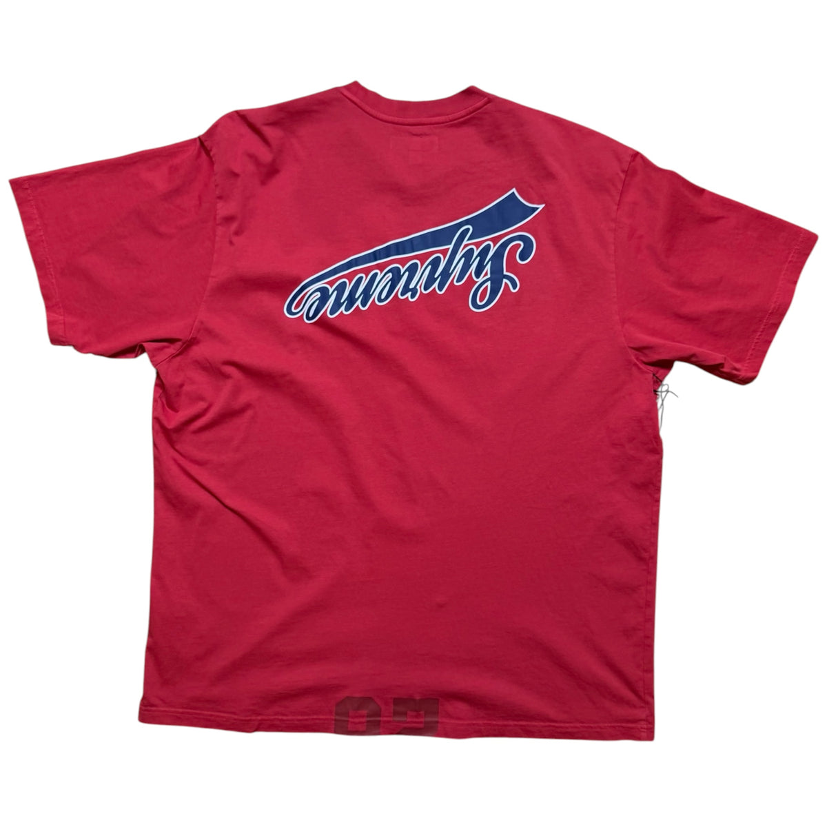 Supreme Cracked Flipped Red Tee