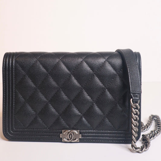 Chanel Quilted Boy Bag Purse
