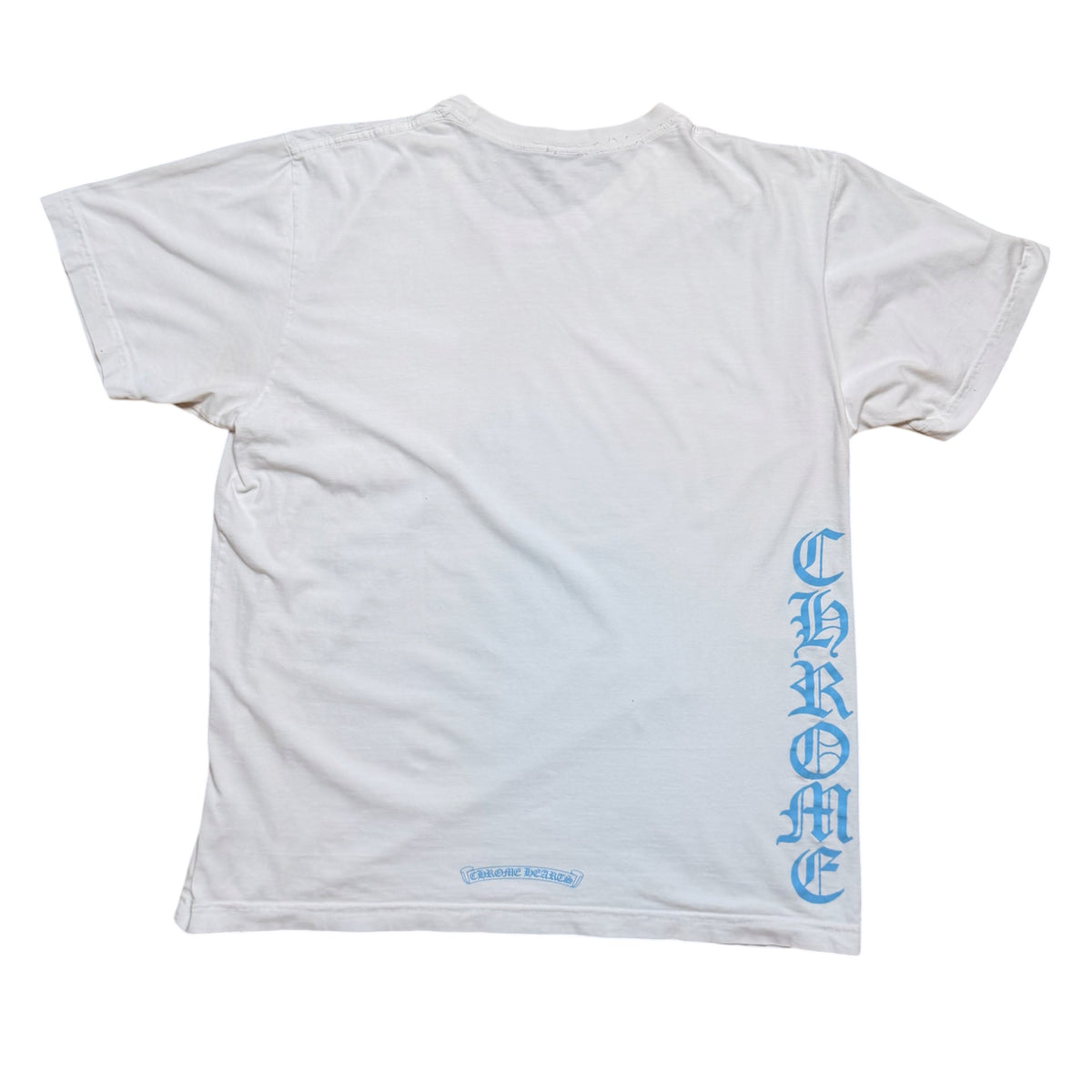 CH Neck Logo White/Blue Tee