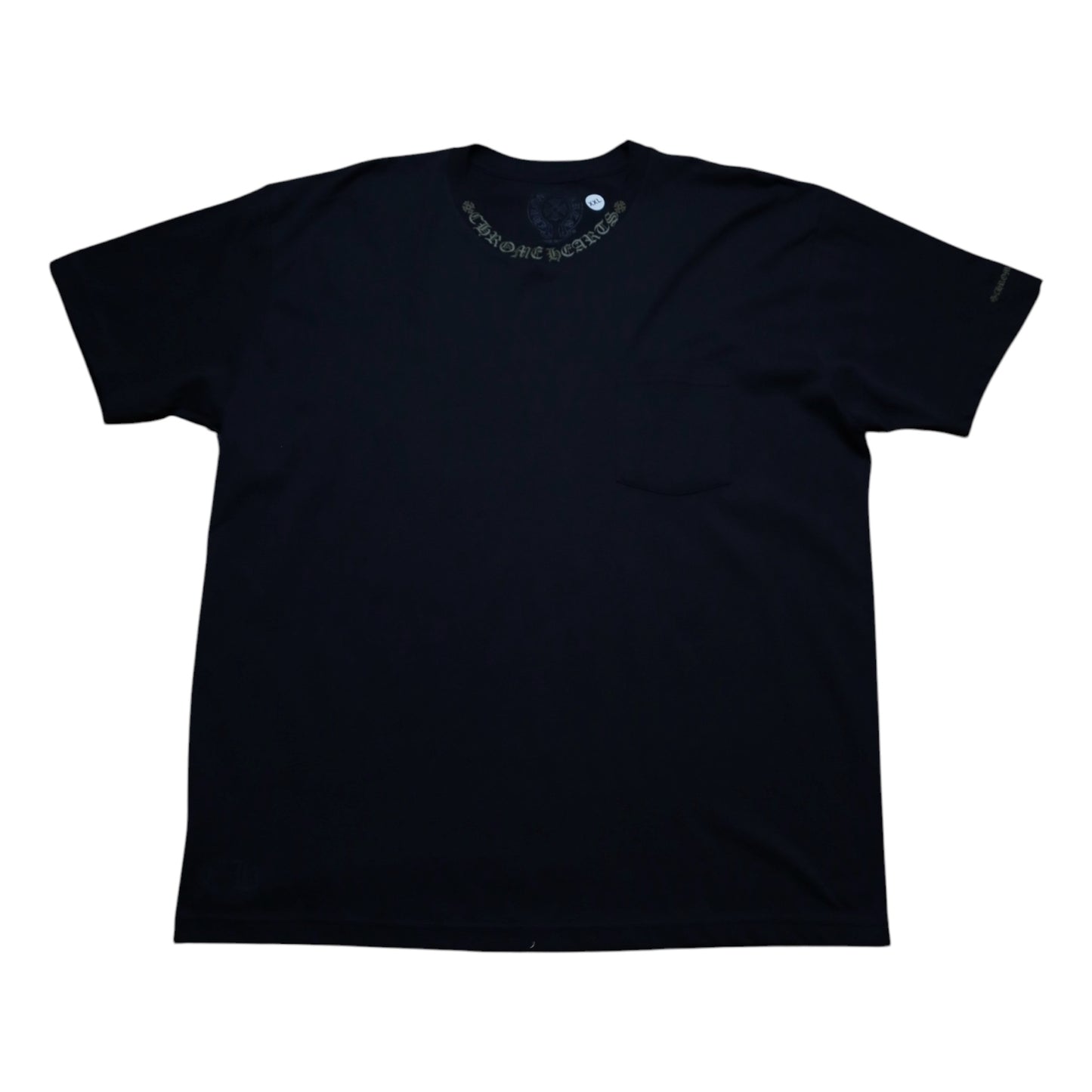 CH Olive Neck Logo Tee