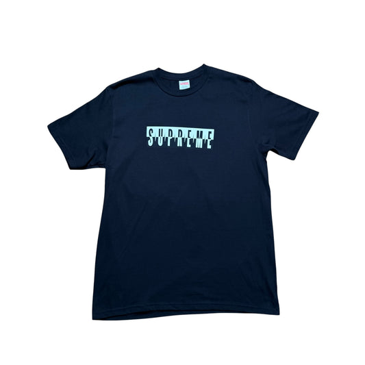 Supreme Black Split Tee
