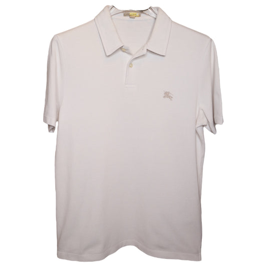 Burberry Polo Tee White
