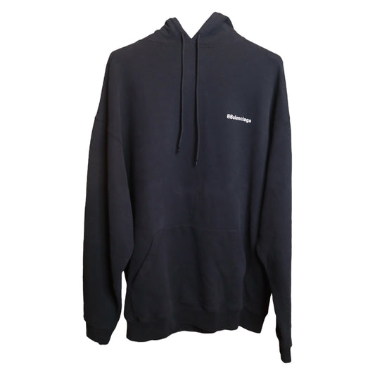 Balenciaga Black B Logo Hoodie