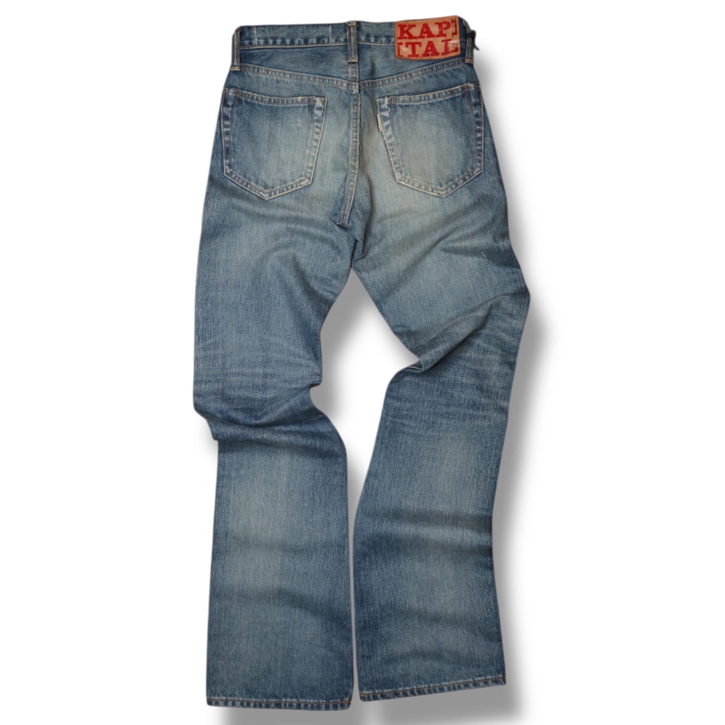 Kapital Womens Japanese Light Denim Jeans