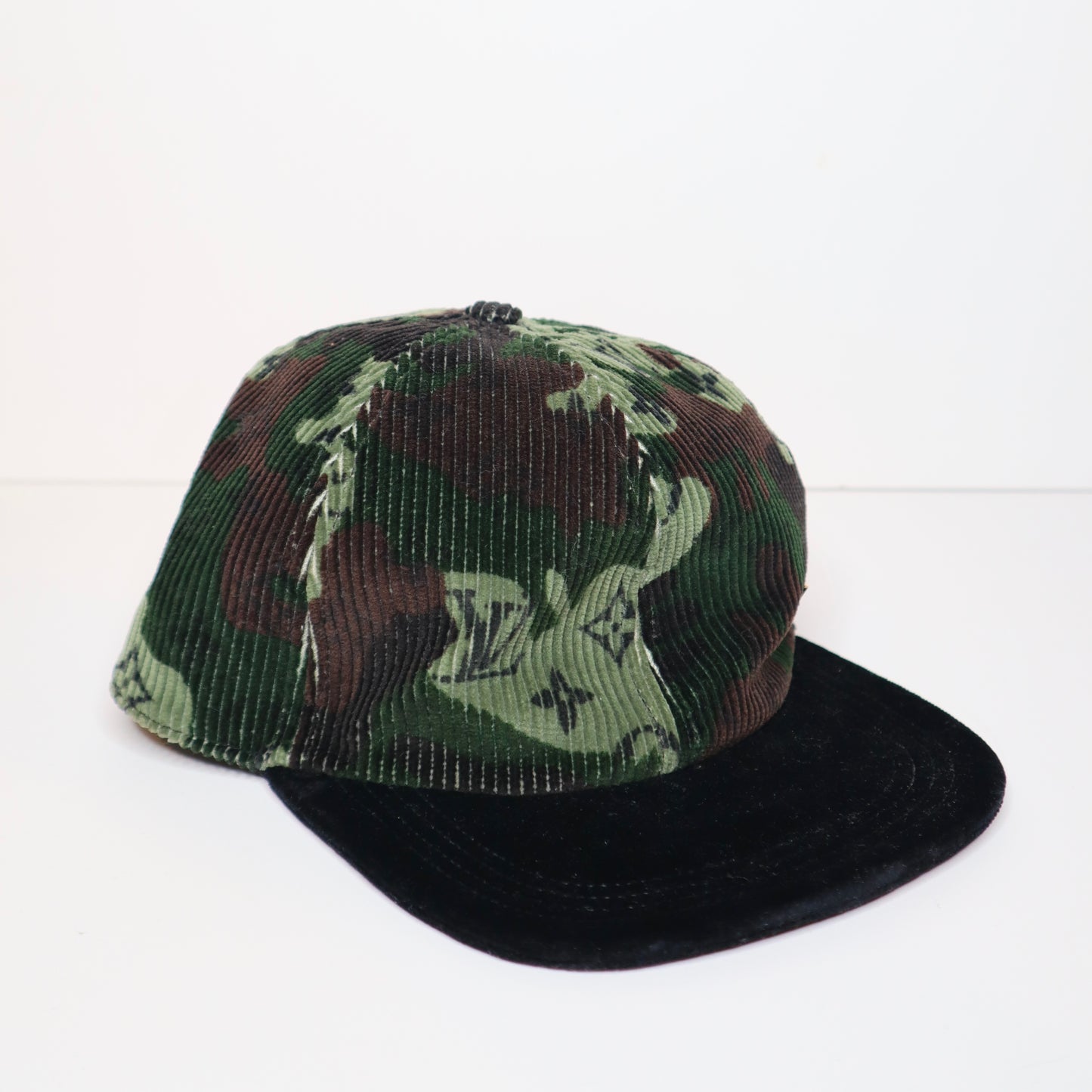 L V Easy Fit Camo Khaki Cap