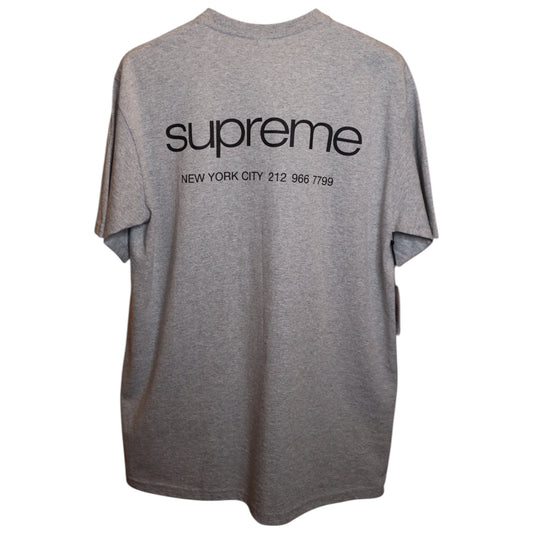 Supreme NYC Grey Tee