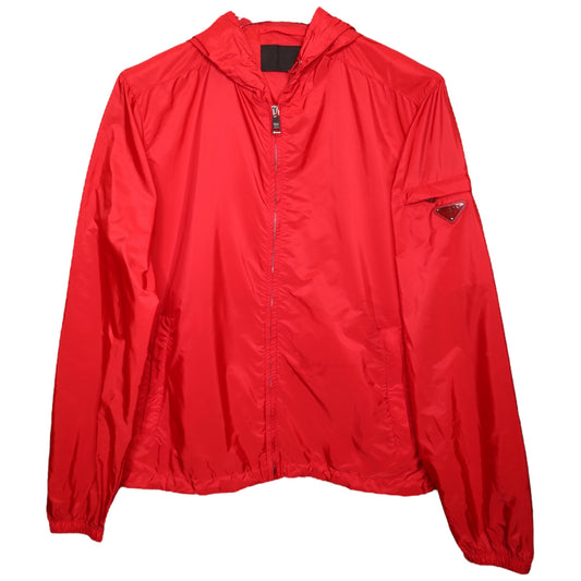 Prada Red Rain Jacket