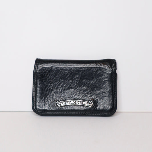 CH Scroll Logo Bifold Cardholder Leather Wallet