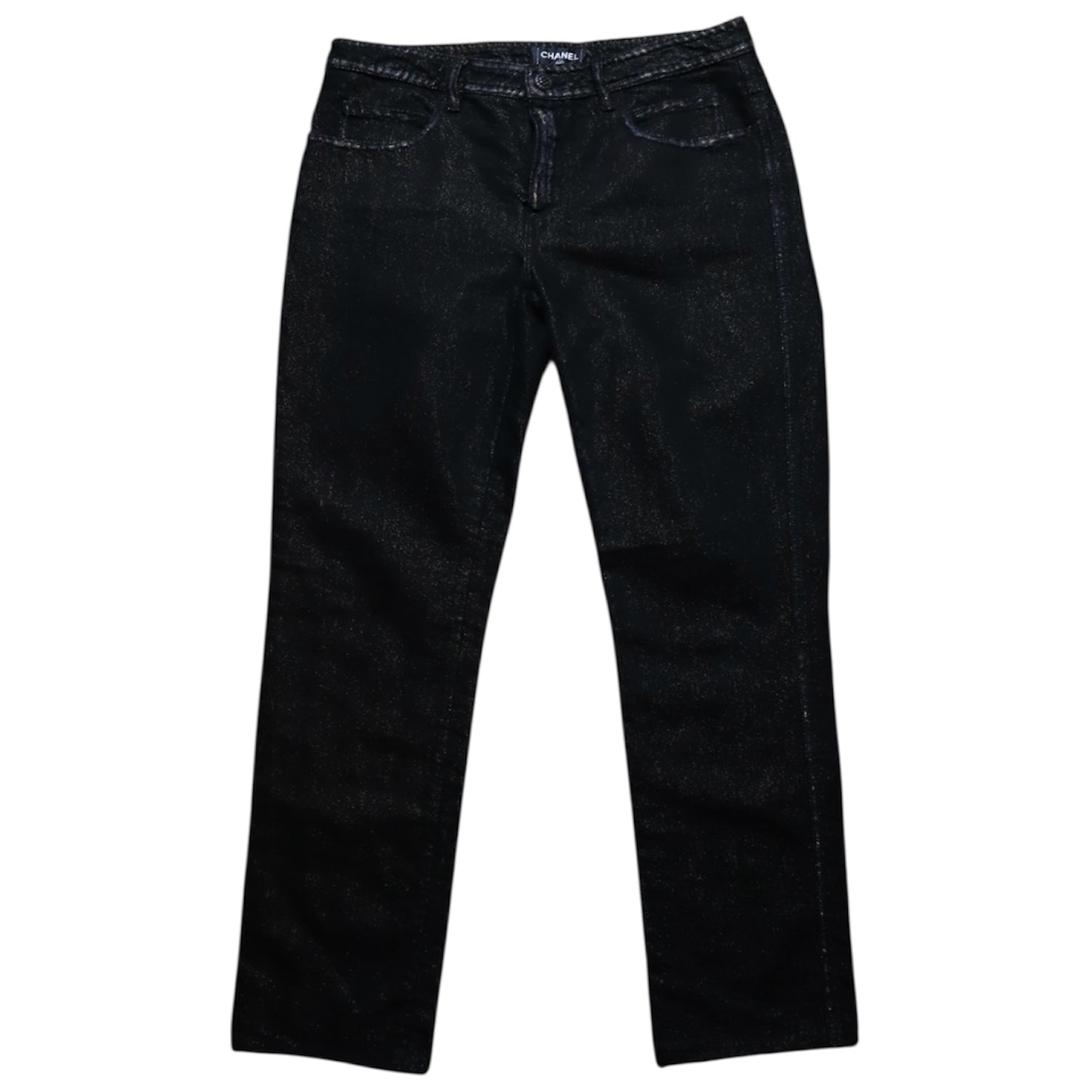 Vintage Chanel Black Jeans