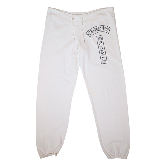 CH Vintage White T-Bar Sweatpants