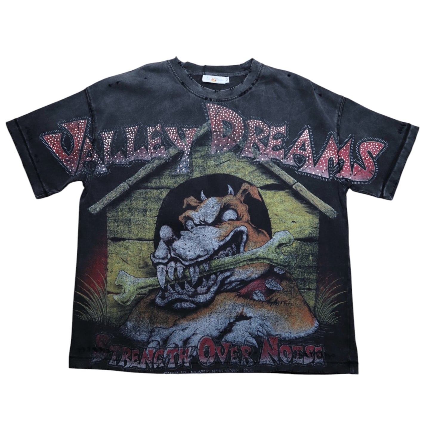 Vale Forever DOGHOUSE BLING TEE Black