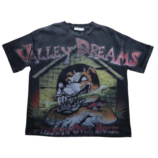 Vale Forever DOGHOUSE BLING TEE Black
