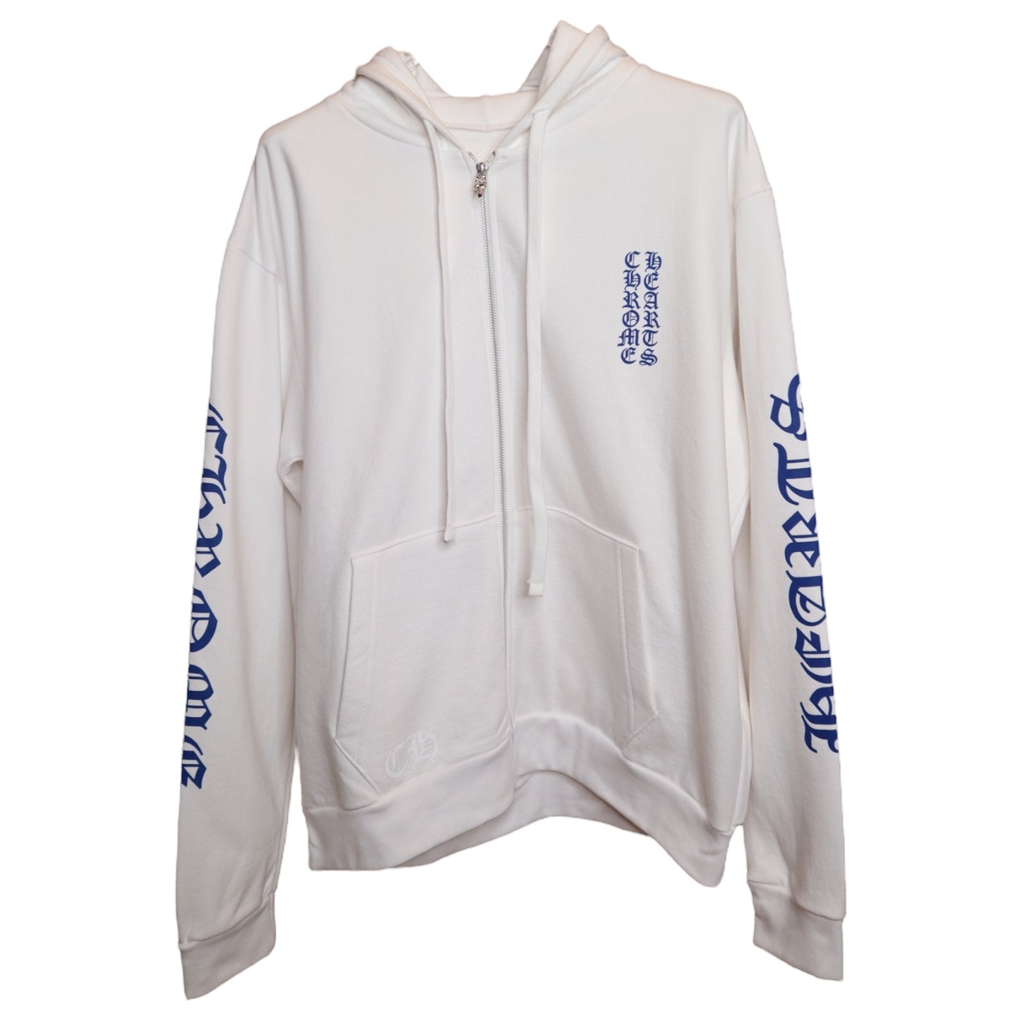 CH White/Blue Zip Jacket