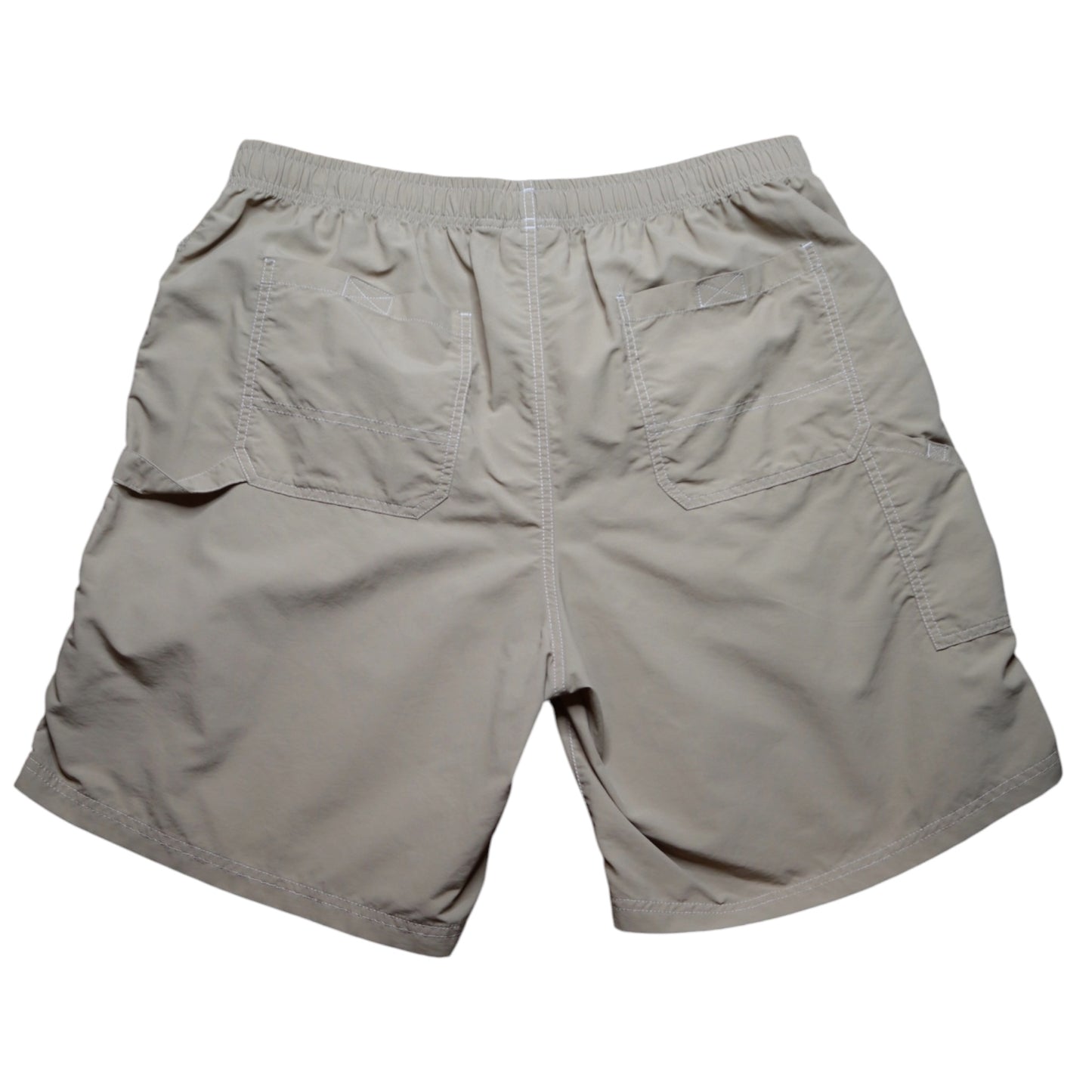 Supreme Khaki Nylon Shorts