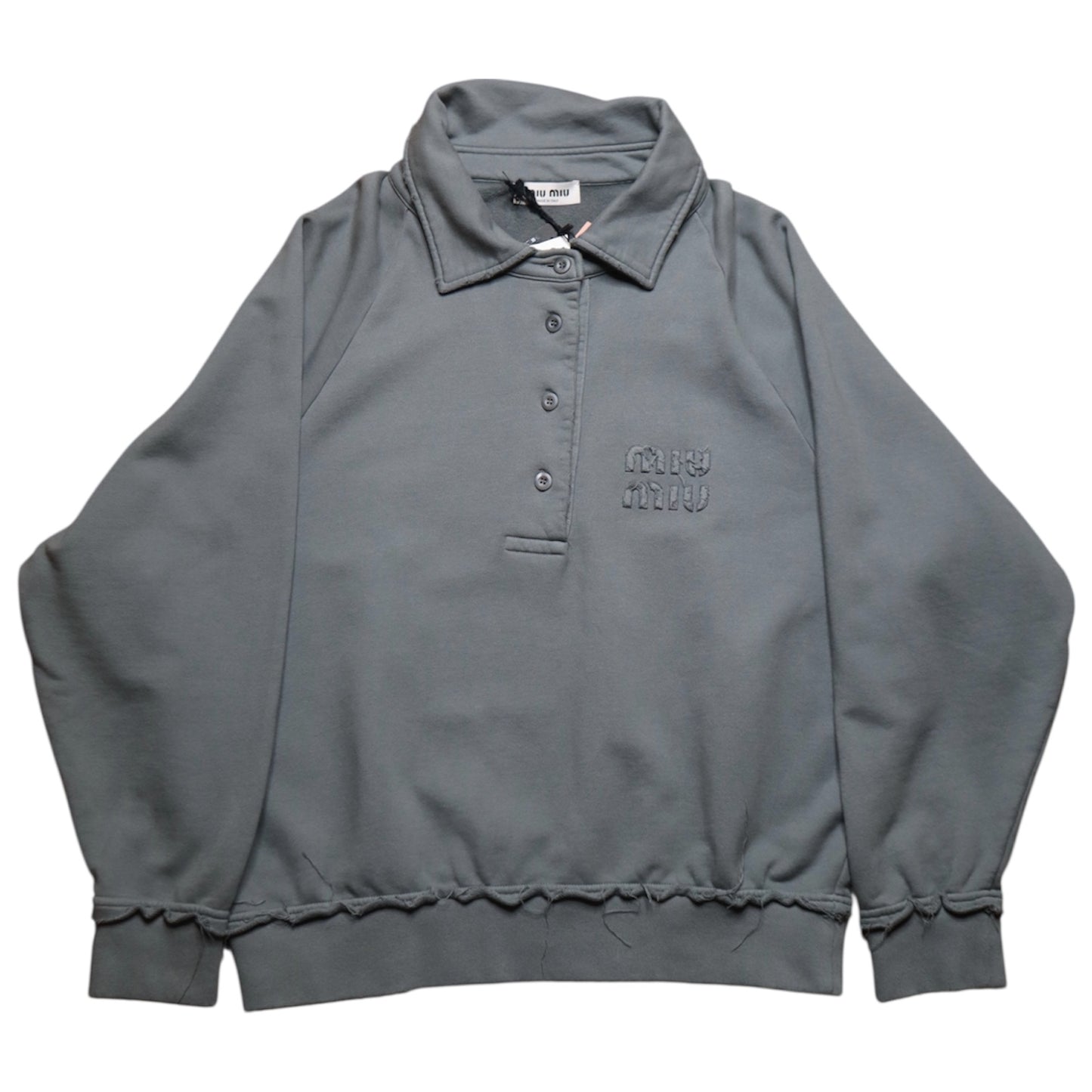 Miu Miu Collared Sweatshirt